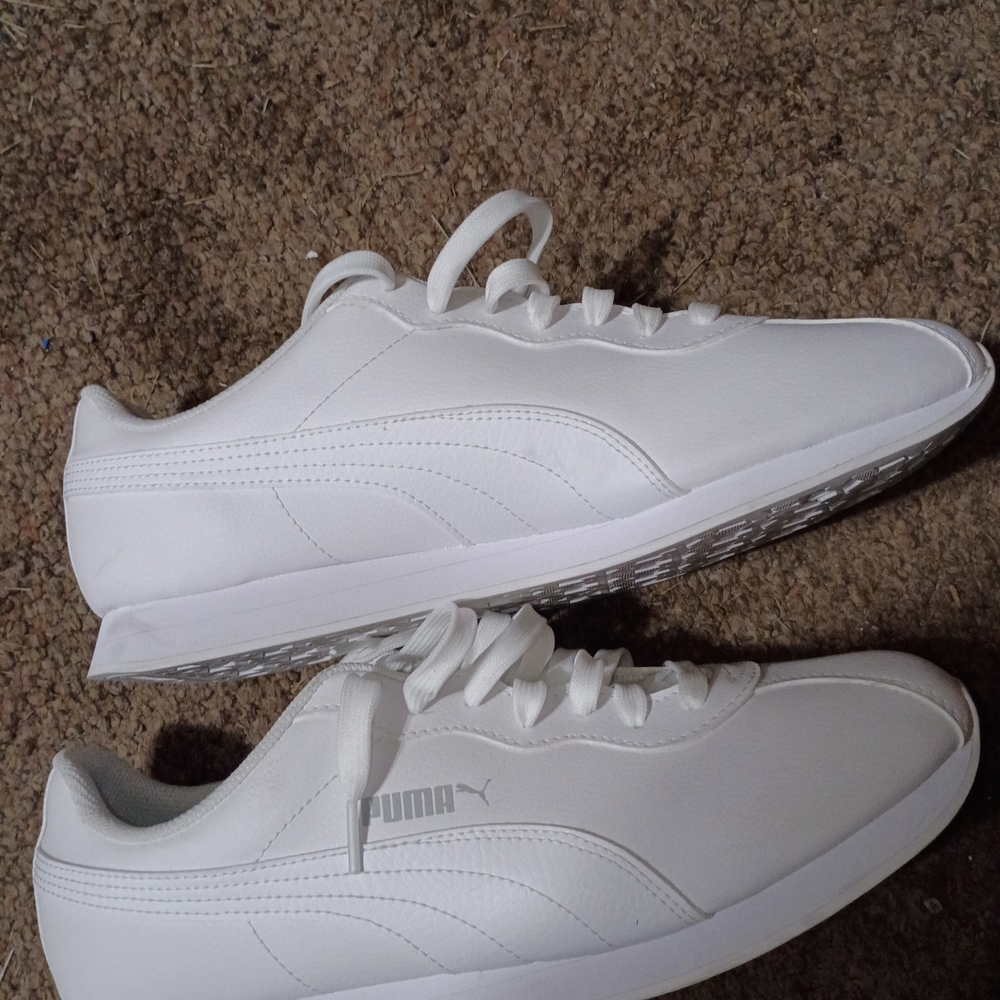 Puma Men's All-White Sneakers